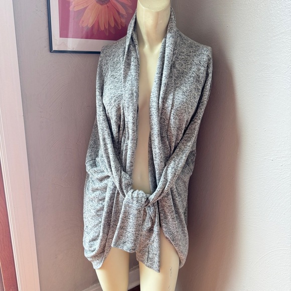 Athleta gray cardigan size medium - Picture 1 of 6